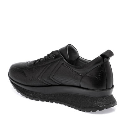  Siyah Deri Kadın Sneaker - K24I1AY67094-A23 - 2
