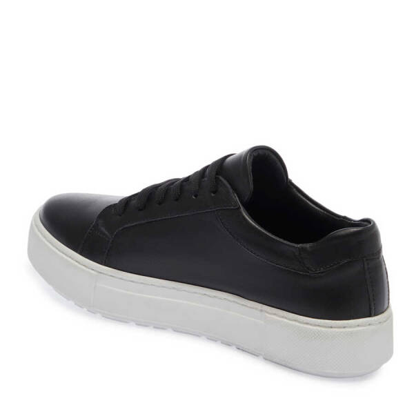 Siyah Deri Kadın Sneaker - K24I1AY67102-A23 - 2