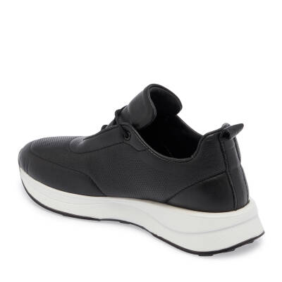  Siyah Deri Kadın Sneaker - K24I1AY67151-A23 - 2
