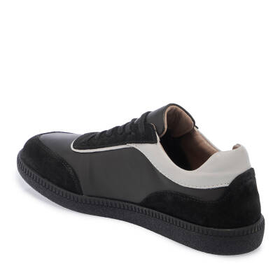 Siyah Deri Kadın Sneaker - K24I1AY67301-A23 - 2
