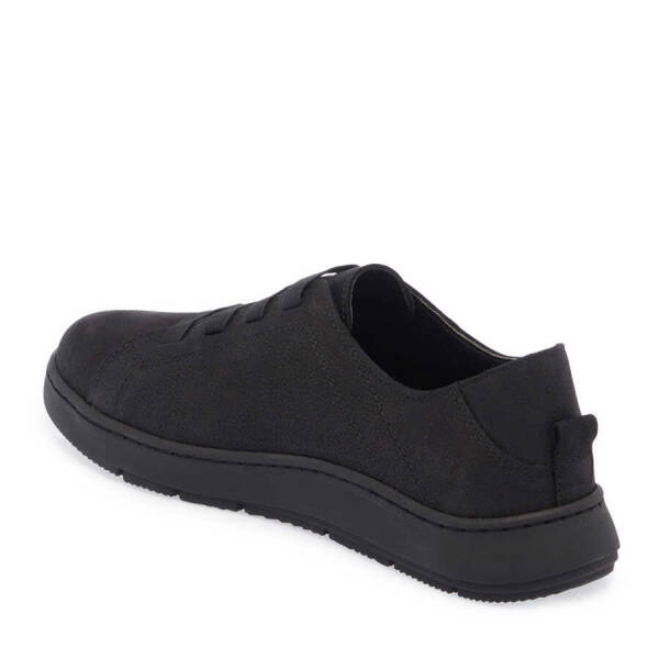 Siyah Deri Kadın Sneaker - K24S1AY67641-A64 - 2