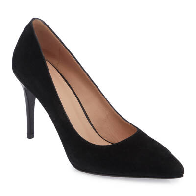 Siyah Deri Kadın Stiletto - K24S1AY67599-A01 - 1