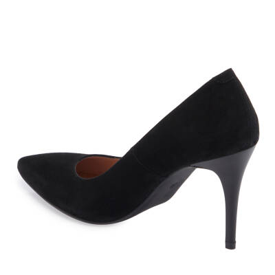 Siyah Deri Kadın Stiletto - K24S1AY67599-A01 - 2