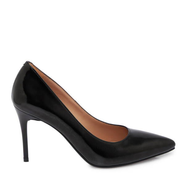 Siyah Deri Kadın Stiletto - K25S1AY68121-A07 - 3