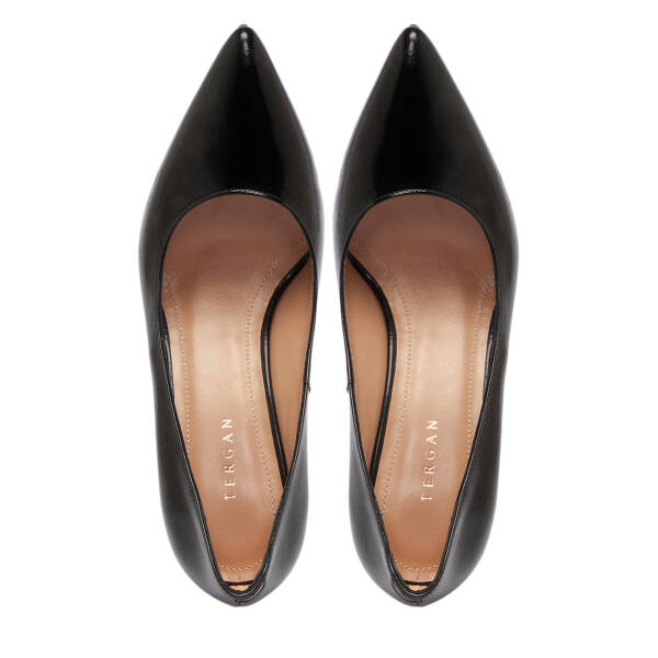 Siyah Deri Kadın Stiletto - K25S1AY68121-A07 - 5