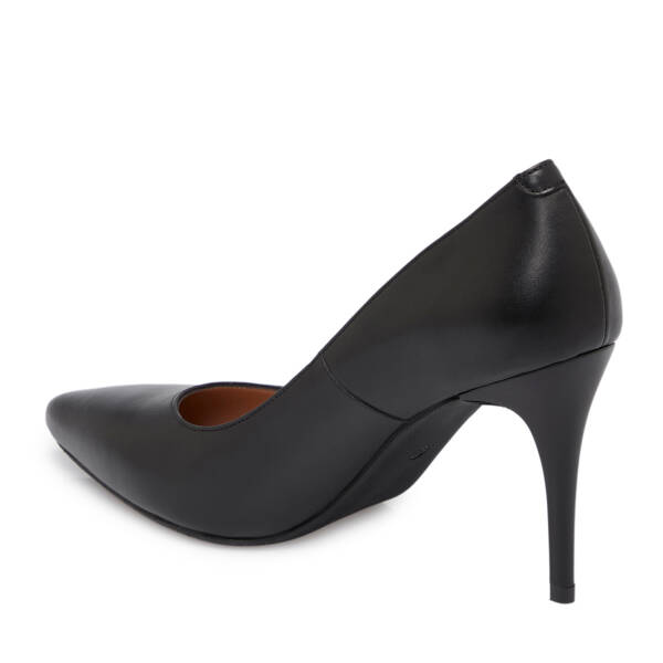 Siyah Deri Kadın Stiletto - K25S1AY68121-A23 - 2