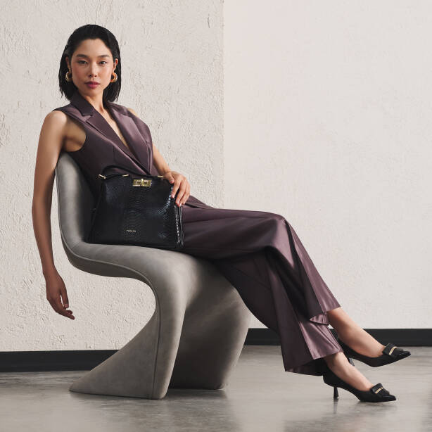 Siyah Hakiki Deri Kadın Stiletto - K25S1AY68135-A23 - 1