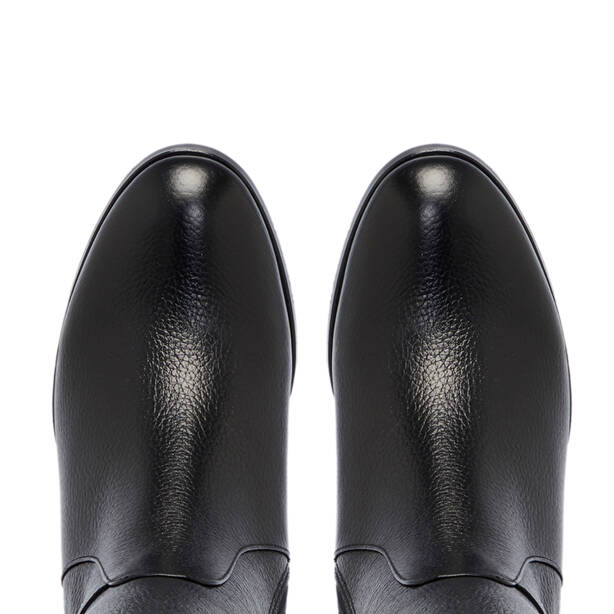 Siyah Deri - Tekstil Kadın Çizme - K25K1CM68265-A41 - 5