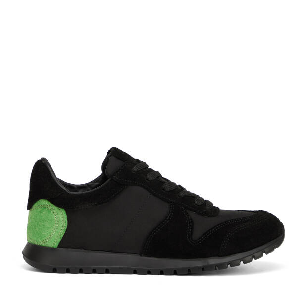 Siyah Deri-Tekstil Kadın Sneaker - K26I1AY68647-V1X - 1