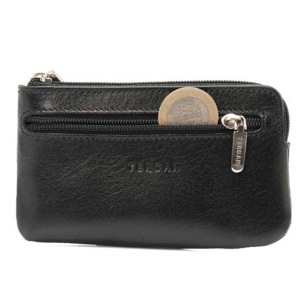 Siyah Deri Unisex Anahtarlık - S1AN00000063-A97 