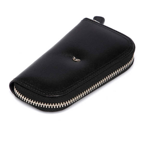 Siyah Deri Unisex Anahtarlık - S1AN00000090-A97 - 1