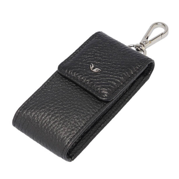 Siyah Deri Unisex Anahtarlık - S1AN00000095-A41 