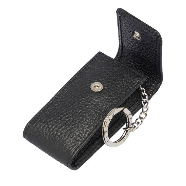Siyah Deri Unisex Anahtarlık - S1AN00000095-A41 - 2