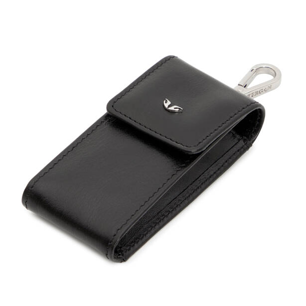 Siyah Deri Unisex Anahtarlık - S1AN00000095-B06 