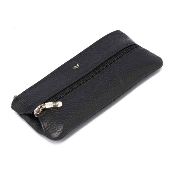 Siyah Deri Unisex Anahtarlık - S1AN00000157-A41 - 1