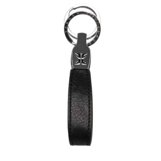 Siyah Deri Unisex Anahtarlık - S1AN00000248-A85 - 2