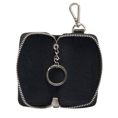 Siyah Deri Unisex Anahtarlık - S1AN00000257-A41 - 2