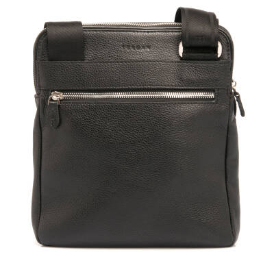 Siyah Deri Unisex Çapraz Askılı Çanta - S1AC00021188-A6F - 3