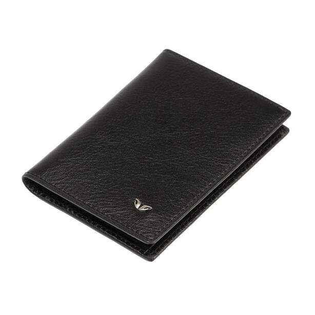 Siyah Hakiki Deri Unisex Ehliyet Kabı - S1EH00001170-B06 - 1