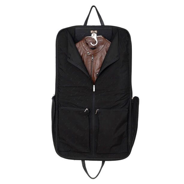 Siyah Deri Unisex Elbiselik - S1EL00021394-A6F - Tergan