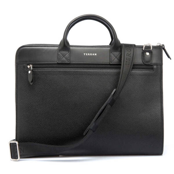 Siyah Hakiki Deri Unisex Evrak Çantası - S1EV00021218-D3H - 3