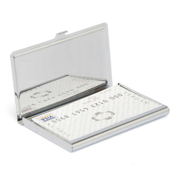 Siyah Deri Unisex Kredi Kartlık - S1KK00000195-B06 - Tergan