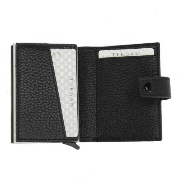 Siyah Hakiki Deri Unisex Kredi Kartlık - S1KK00000263-A41 - 2