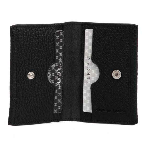 Siyah Deri Unisex Kredi Kartlık - S1KK00000266-A41 - 2