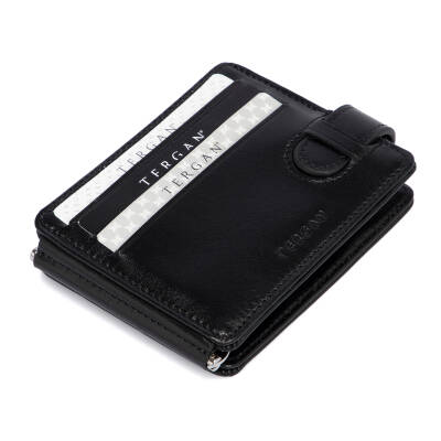 Siyah Deri Unisex Kredi Kartlık - S1KK00001637-B06 