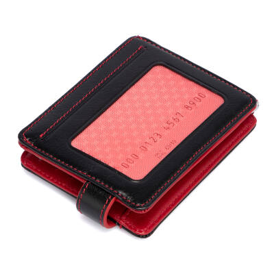 Siyah Deri Unisex Kredi Kartlık - S1KK00001637-I13 - 4