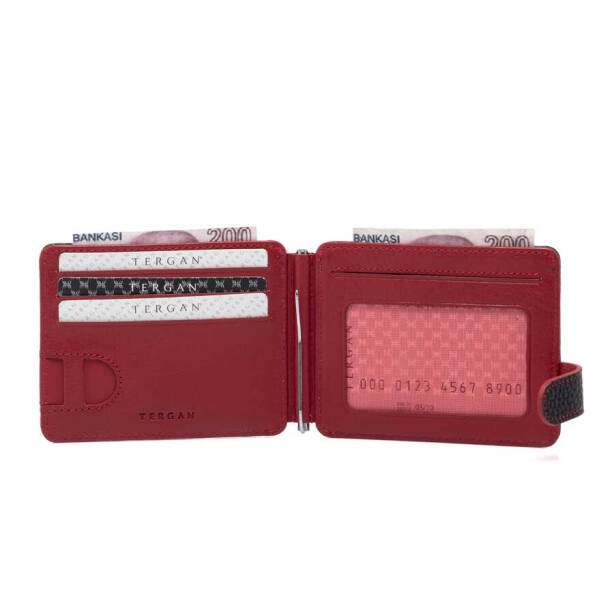 Siyah Hakiki Deri Unisex Kredi Kartlık - S1KK00001637-R8L - Tergan