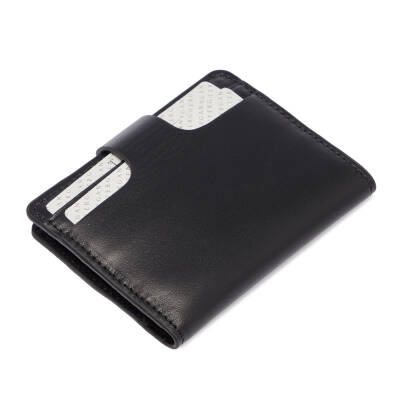 Siyah Deri Unisex Kredi Kartlık - S1KK00001653-A55 - 3