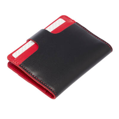 Siyah Deri Unisex Kredi Kartlık - S1KK00001653-U2E - 3
