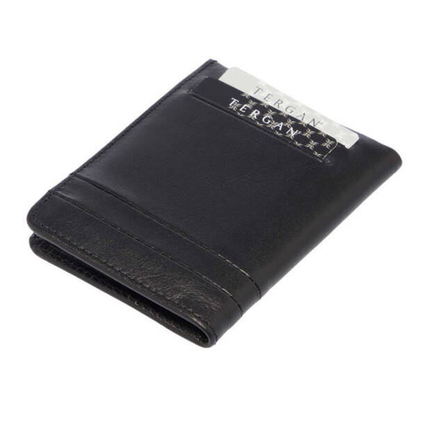 Siyah Deri Unisex Kredi Kartlık - S1KK00001663-B06 - 3