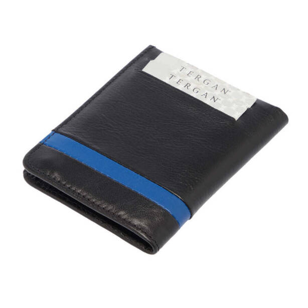 Siyah Deri Unisex Kredi Kartlık - S1KK00001663-K1B - 3