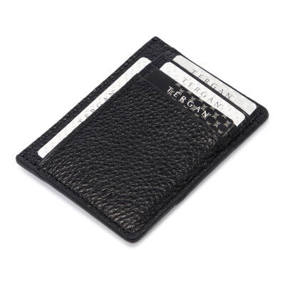 Siyah Deri Unisex Kredi Kartlık - S1KK00001676-A41 