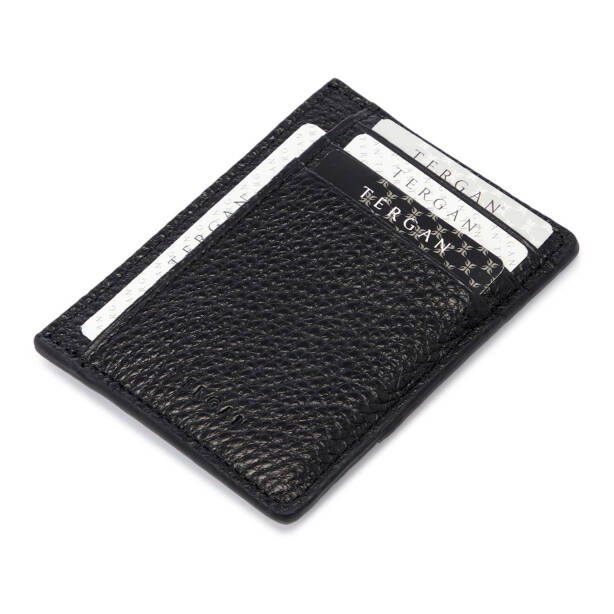 Siyah Deri Unisex Kredi Kartlık - S1KK00001676-A41 