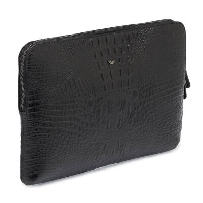 Siyah Deri Unisex Laptop Çantası - S1LC00002951-A03 - 2