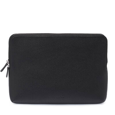 Siyah Deri Unisex Laptop Çantası - S1LC00002951-A41 - 3