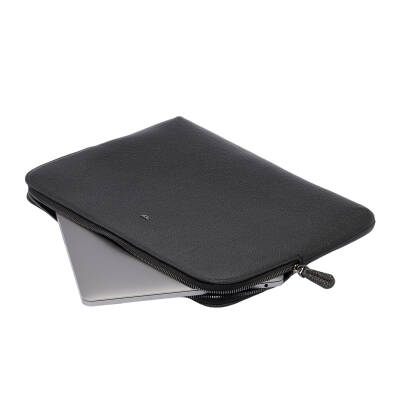Siyah Deri Unisex Laptop Çantası - S1LC00002951-A41 - 5