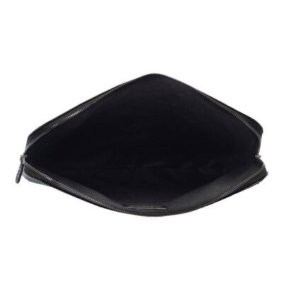 Siyah Deri Unisex Laptop Çantası - S1LC00002951-B61 - 4