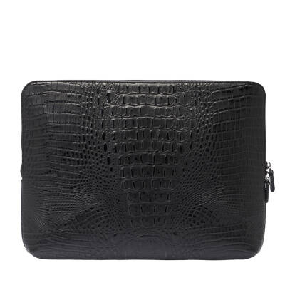 Siyah Deri Unisex Laptop Çantası - S1LC00002952-A03 - 3