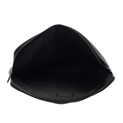 Siyah Deri Unisex Laptop Çantası - S1LC00002952-A41 - 4