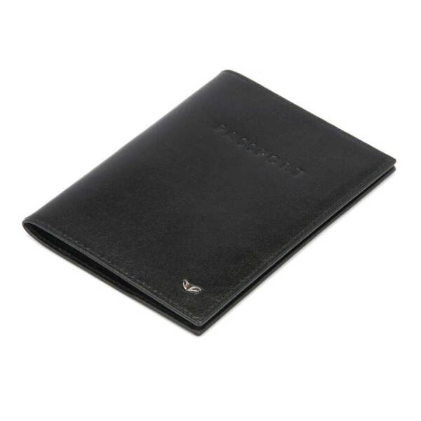 Siyah Deri Unisex Pasaportluk - S1PS00001200-B06 - 1