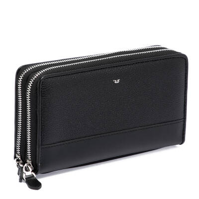  Siyah Deri Unisex Portföy Çantası - S1PC00021396-S3J - 2