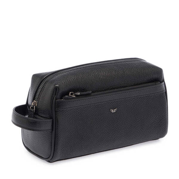 Siyah Deri Unisex Portföy Çantası - S1PC00021496-A41 - 2