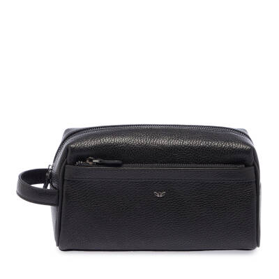 Siyah Deri Unisex Portföy Çantası - S1PC00021496-A41 - 1