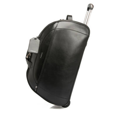 Siyah Deri Unisex Seyahat Çantası - S1SC00002566-A97 - 3