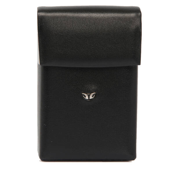 Siyah Deri Unisex Sigara Kutusu - S1SG00000230-B06 - 1