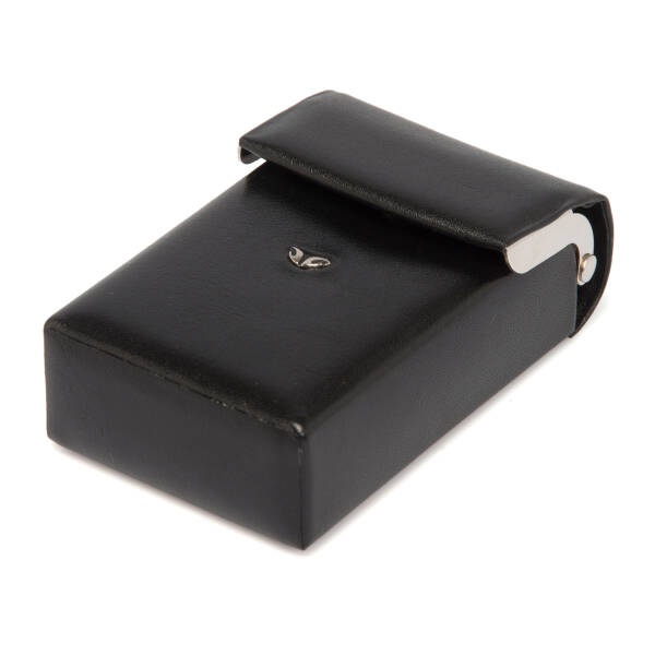 Siyah Deri Unisex Sigara Kutusu - S1SG00000230-B06 - 2